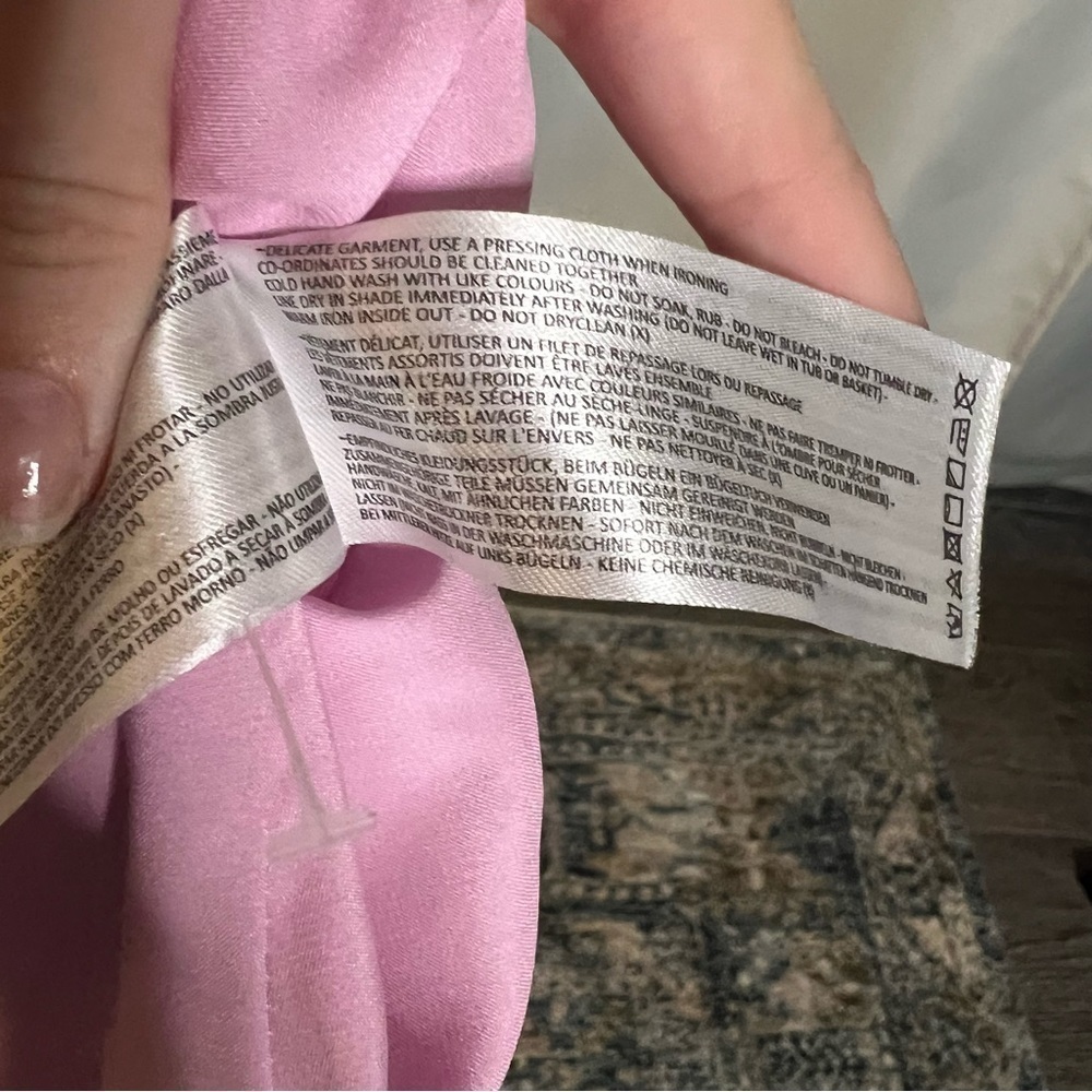 Finders Keepers Essie Mauve Pink Halter Dress 4 - Picture 9 of 10